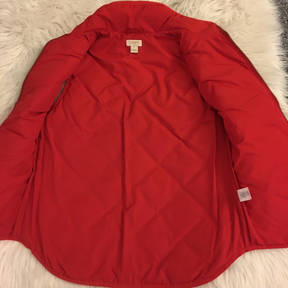 J. Crew | red | excursion | puff vest - Picture 11 of 12